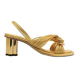 Farm Rio Gold-tone Strappy Sandals(Size 6)